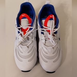 NWOT Nike Air Max Exosense Women's  White Race Blue Fashion Sneakers Size 8.5